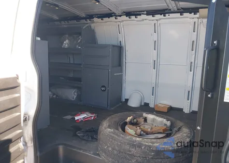 2023 GMC Savana Cargo Rwd 2500 Extended Wheelbase Work Van from USA, damaged, VIN 1GTW7BFP7P1168888